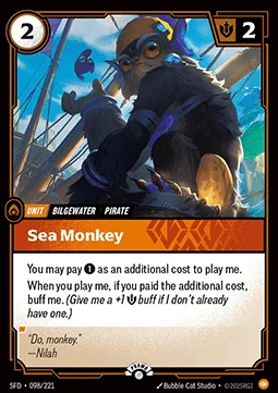 Sea Monkey - SFD-098-p - Promotional Cards - Riftbound card